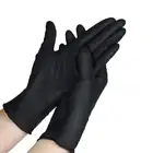 Luvas sem Pó Nitrilo Patacho 5,5 g/m² Cor Preto Tamanho XL